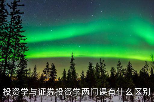 什么叫投資學(xué)，投資學(xué)是一門獨(dú)立的學(xué)科還是從屬于金融或經(jīng)濟(jì)學(xué)