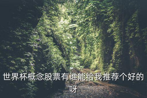 世界杯什么股票好，世界杯概念股票有誰能給我推薦個好的呀