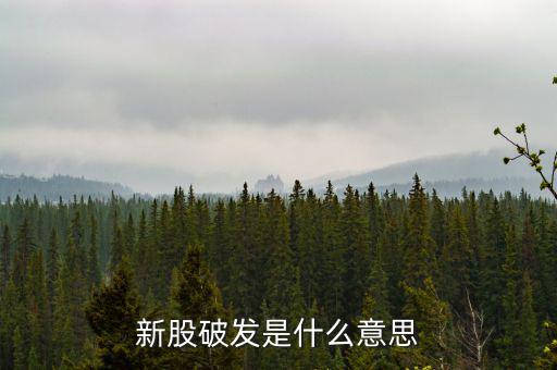 定增破發(fā)股是什么意思，增發(fā)股破發(fā)是什么意思