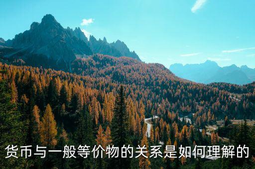 貨幣關(guān)系是什么意思，貨幣反映著一定的生產(chǎn)關(guān)系怎么解釋
