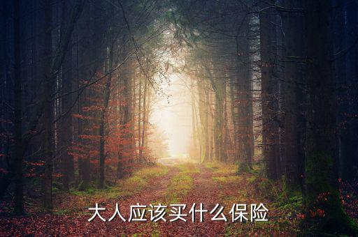 大人買什么保險(xiǎn)最好，大人保險(xiǎn)哪個(gè)比較合適