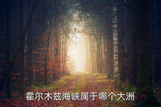 霍爾木茲海峽在什么洋，霍爾木茲海峽溝通的大洲和海洋