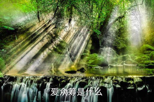愛眾籌是什么，愛眾籌是什么