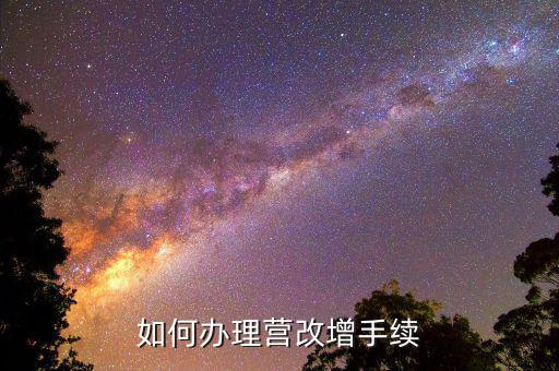 房地產(chǎn)經(jīng)紀及咨詢企業(yè)營改增需要什么資料，如何辦理營改增手續(xù)