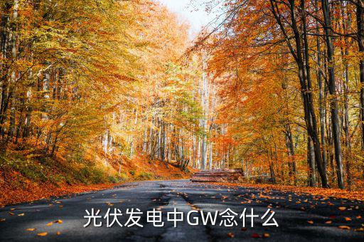 光伏gw是什么意思，wg在光伏發(fā)電里是什么意思