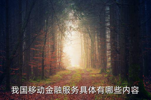 金融服務(wù)包括什么，銀行金融服務(wù) 主要指哪些事