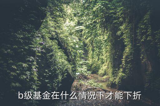 b級基金什么時(shí)候下折，b級基金跌多少時(shí)會引發(fā)下折