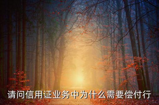償付行干什么的，請問信用證業(yè)務中為什么需要償付行