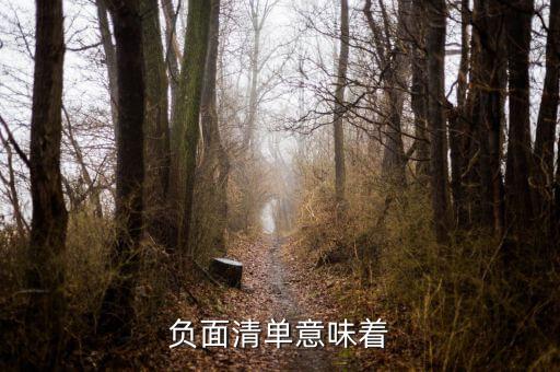 負(fù)面清單什么意思，煙草專賣行政許可負(fù)面清單什么意思