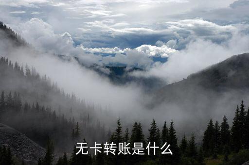什么是無卡轉(zhuǎn)賬，什么叫無卡轉(zhuǎn)賬