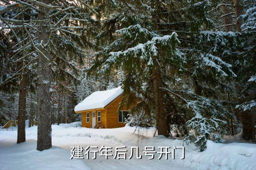 中國建設銀行年后什么時候開門，建行年后幾號開門