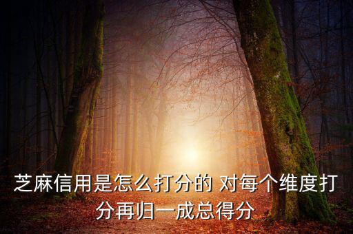 芝麻信用評分依據(jù)是什么，芝麻信用以什么依據(jù)評分