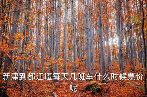 新津硅寶2015什么時候投產(chǎn)，新津到都江堰每天幾班車什么時候票價呢