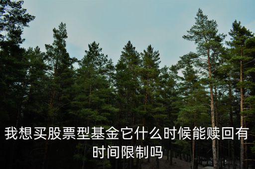 基金什么時候不能轉(zhuǎn)換，我想買股票型基金它什么時候能贖回有時間限制嗎