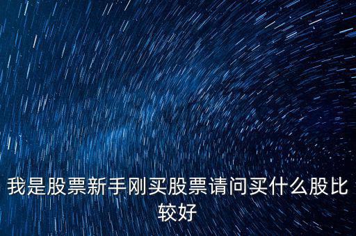 新手買什么股票好，我是股票新手剛買股票請(qǐng)問(wèn)買什么股比較好