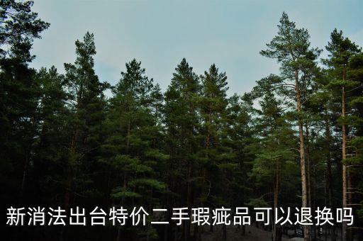 不宜無理由退貨的4大類商品是什么，新消法出臺特價二手瑕疵品可以退換嗎
