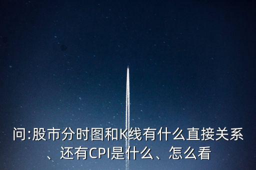 問:股市分時圖和K線有什么直接關(guān)系、還有CPI是什么、怎么看