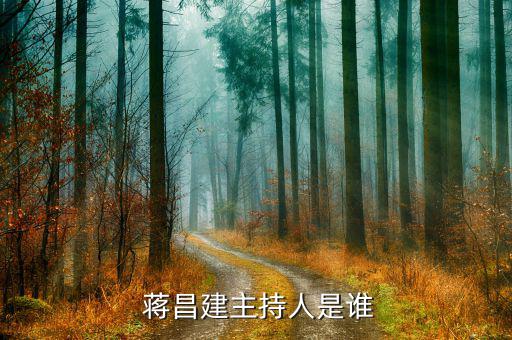 蔣昌建怎么叫他教授,《超級大腦》主持人蔣昌建博士、副教授
