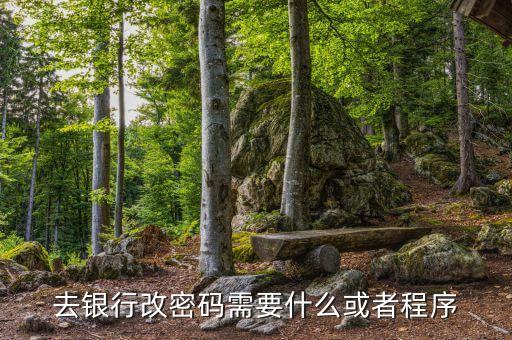 銀行卡改密碼需要什么，改銀行卡密碼要有哪些條件