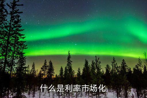 利率市場(chǎng)化的本質(zhì)是什么，什么是利率市場(chǎng)化