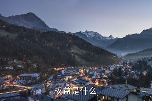 實(shí)益權(quán)益是什么意思，權(quán)益是什么