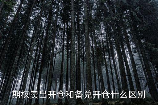 個股期權(quán)賣出開倉什么意思，賣出開倉是咋意思