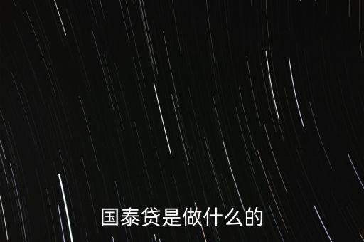 國泰匯銀主要做什么，國泰君安 互聯(lián)網(wǎng)金融 干什么 工作