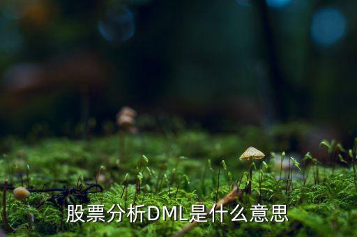 dml指標(biāo)什么意思，怎樣看懂股票dml線