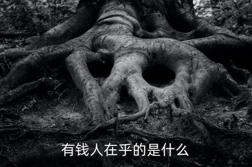 有錢人關(guān)注什么，30歲到50歲的有錢人一般關(guān)注哪類APP呀
