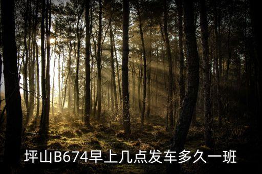坪山華誼兄弟文化城什么時候動工，坪山B674早上幾點(diǎn)發(fā)車多久一班