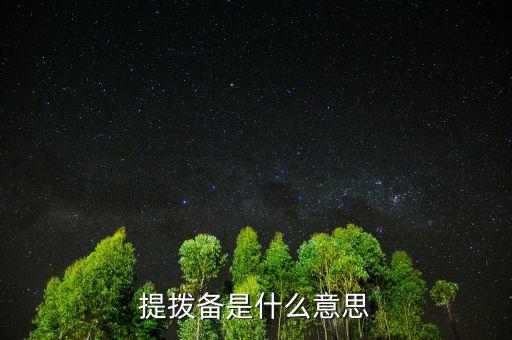 什么叫撥備，提撥備是什么意思