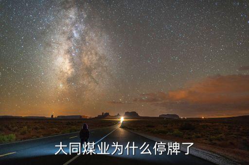 大同煤業(yè)為什么停牌，大同煤業(yè)為什么停牌了