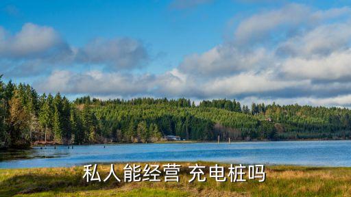 私人能經營 充電樁嗎