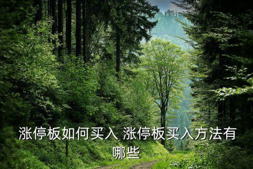 開(kāi)盤漲停的股票怎么買,開(kāi)盤就漲停的股票第二天會(huì)漲會(huì)跌