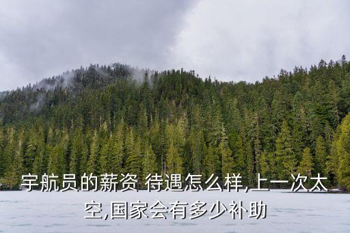 宇航員的薪資 待遇怎么樣,上一次太空,國家會(huì)有多少補(bǔ)助