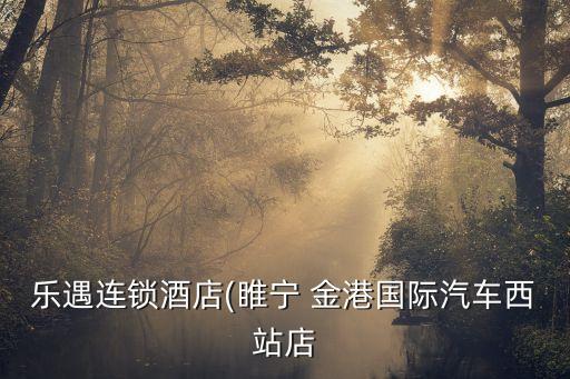 樂(lè)遇連鎖酒店(睢寧 金港國(guó)際汽車(chē)西站店