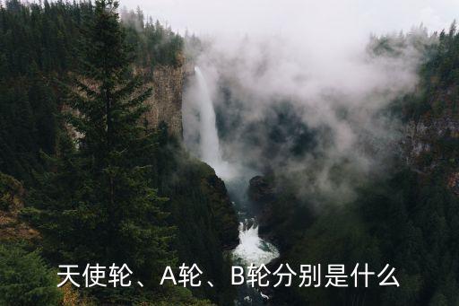 天使輪、A輪、B輪分別是什么