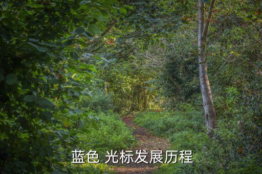  藍色 光標(biāo)發(fā)展歷程