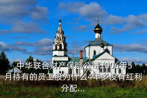  中華聯合財產保險公司2006年5月持有的員工股為什么4年多沒有紅利分配...