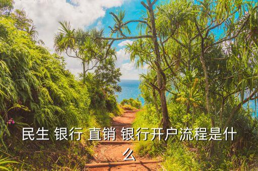 民生 銀行 直銷(xiāo) 銀行開(kāi)戶流程是什么